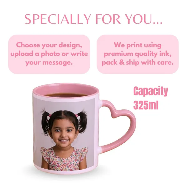 Light_Pink_Ceramic_Customized_Heart_Handle_Photo_Mug