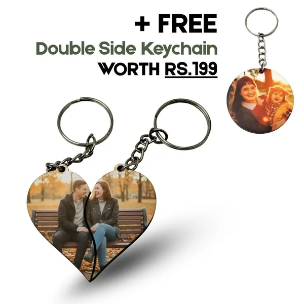 Multicolor_Mdf_Wooden_Customized_Double-Side_Double_Heart_Photo_Keychain