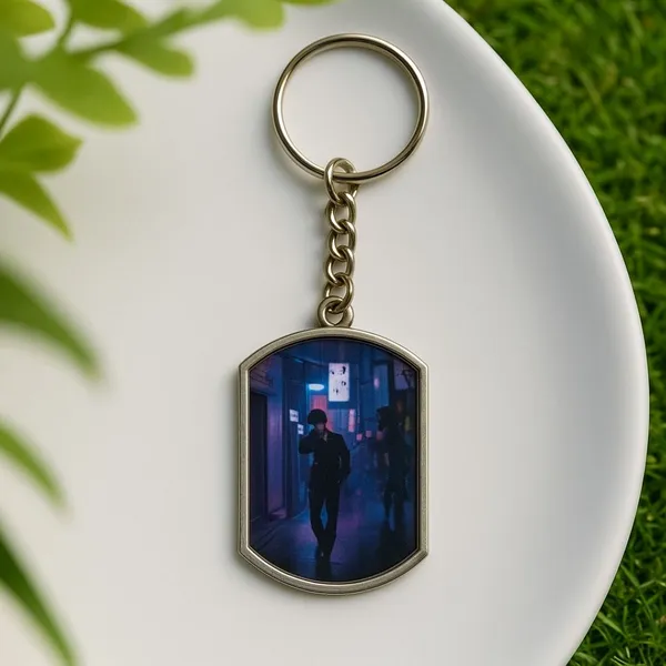 Multicolor_Metal_Customized_Double-Side_Semi-Rectangle_Photo_Keychain