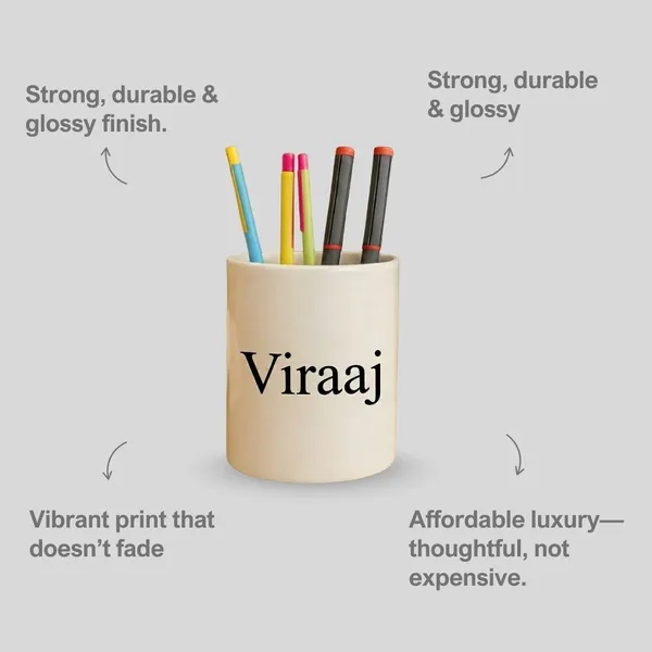 White_Ceramic_Cuztomized_Name_Pen_Stand