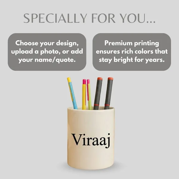 White_Ceramic_Cuztomized_Name_Pen_Stand