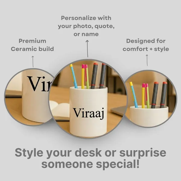White_Ceramic_Cuztomized_Name_Pen_Stand