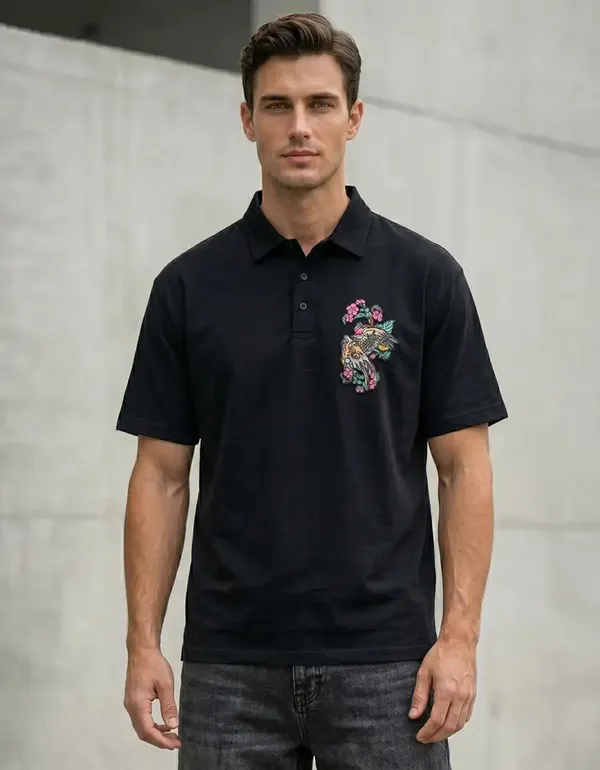Country_Rave_Polo_–_Black_|_Unisex