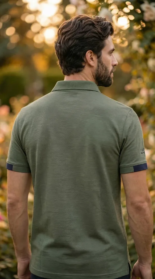 Olive_Green_Luxe_Polo_Neck_T-Shirt_For_Men