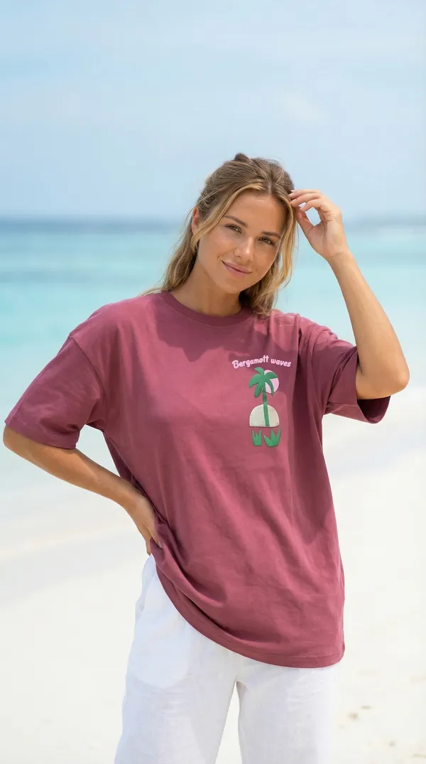 Good_Time_To_Drift_Oversized_Tee_–_Rosewood_|_Unisex