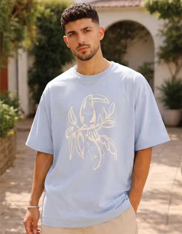 Wild_Spirit__Premium_Oversized_Tee_–_Sky_Blue_|_Unisex