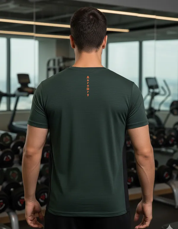 Green_100%_Polyester_Aero_No_Guts,_No_Glory_Activewear_T-Shirt_For_Unisex