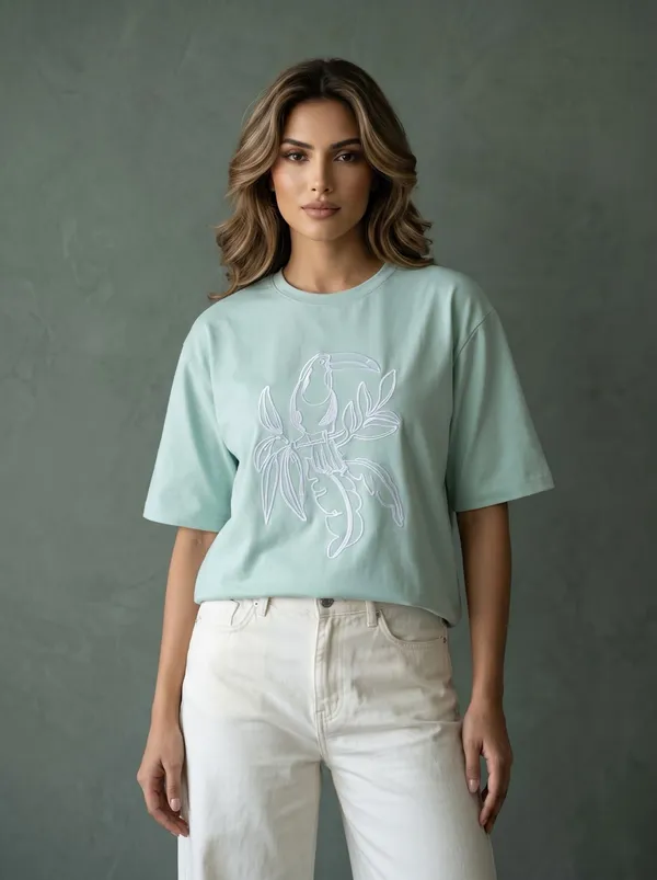 Wilderness_Embroidered_Oversized_Tee_–_Aqua_Blue_|_Unisex