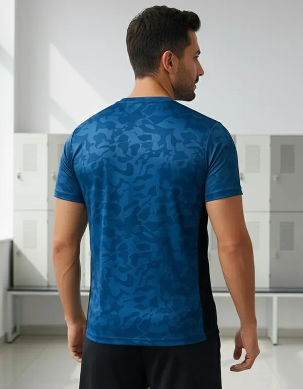 Teal_Blue_100%_Polyester_Aero_Dry_Bergamott_Aerodry_Activewear_T-Shirt_For_Unisex