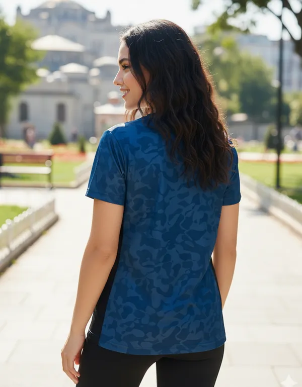 Teal_Blue_100%_Polyester_Aero_Dry_Bergamott_Aerodry_Activewear_T-Shirt_For_Unisex
