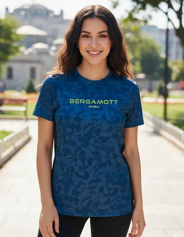 Teal_Blue_100%_Polyester_Aero_Dry_Bergamott_Aerodry_Activewear_T-Shirt_For_Unisex