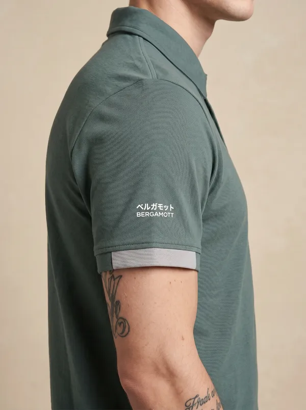 Forest_Green_Luxe_Polo_T-Shirt_For_Men