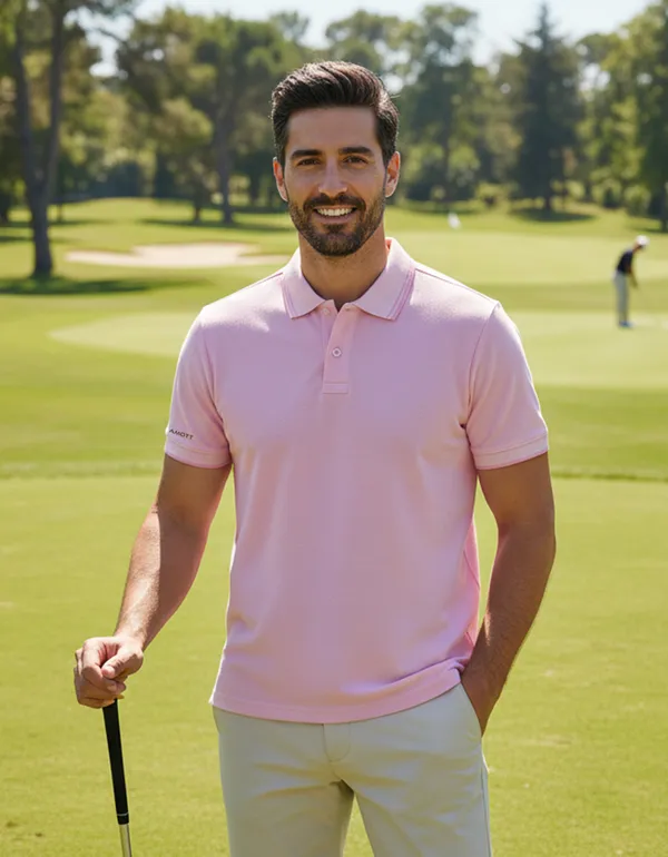 Pink_Club_Polos_T-Shirt_For_Men
