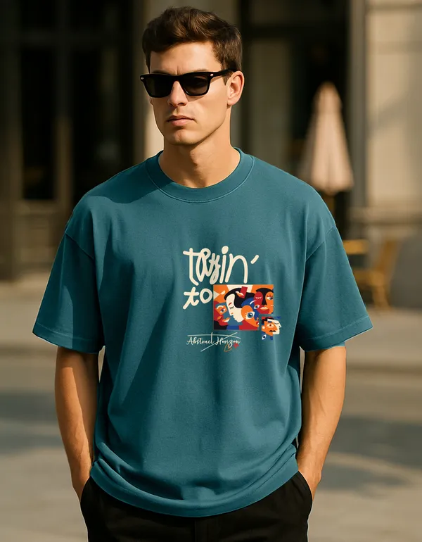 Strada_Soul_Premium_Cotton_Oversized_Tee_–_Emerald_Green_|_Unisex