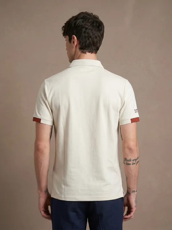 Ivory_Luxe_Polo_T-Shirt_For_Men