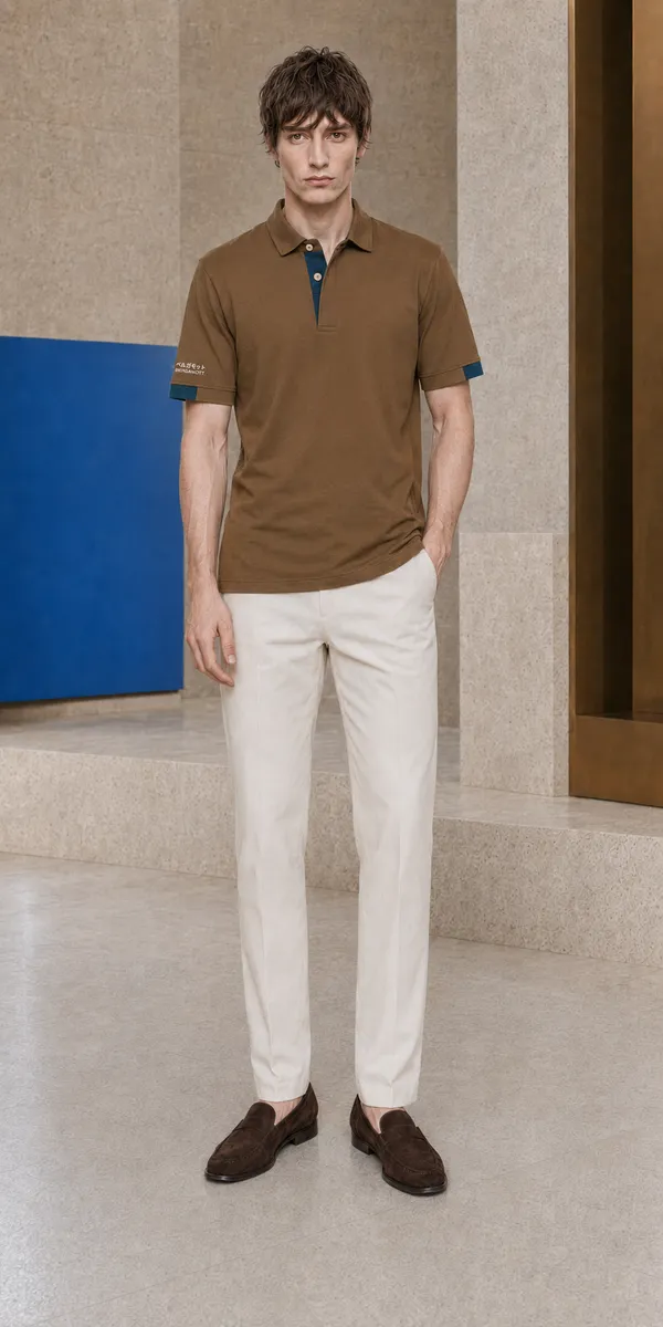 Kyoto_Brown_Premium_Milan_Polo_|_270_GSM_Cotton_Rich_Fabric_|_Classic_Fit