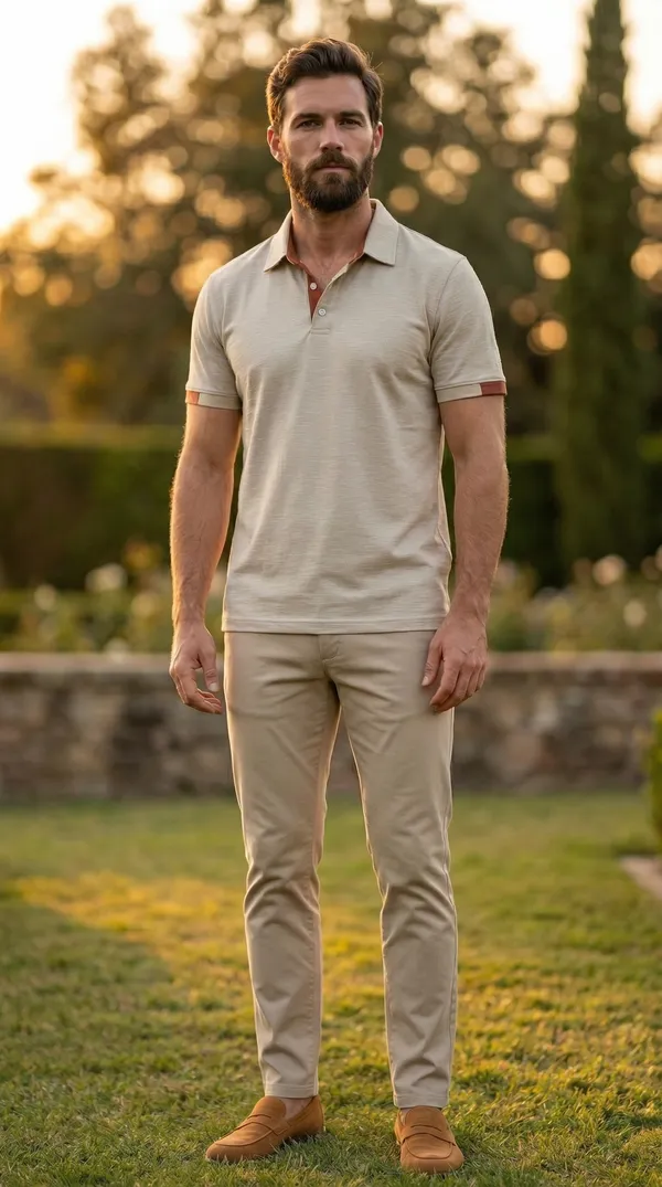 Ivory_Luxe_Polos_Neck_T-Shirt_For_Men