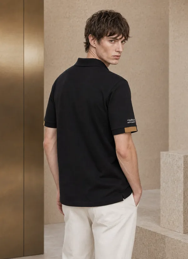 Manhattan_Black_Premium_Polo_|_270_GSM_Cotton_Rich_Fabric_|_Classic_Fit