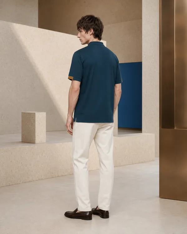 Mykonos_Teal_Blue_Premium_Milan_Polo_|_270_GSM_Cotton_Rich_Fabric_|_Classic_Fit