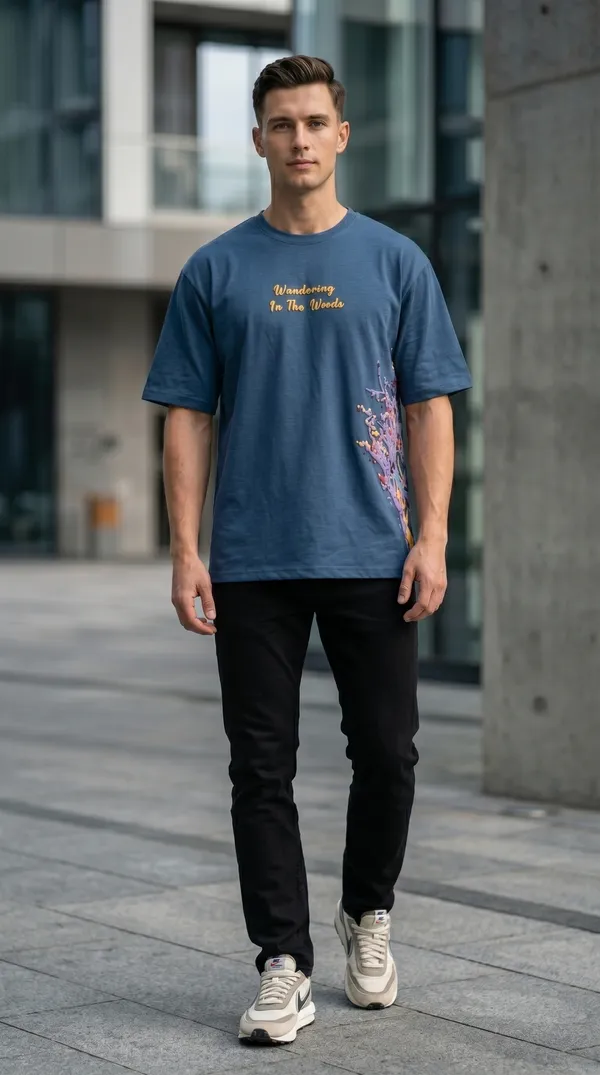 Wandering_Woods_Oversized_Tee_–_French_Blue_|_Unisex