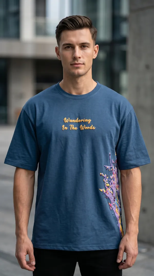 Wandering_Woods_Oversized_Tee_–_French_Blue_|_Unisex