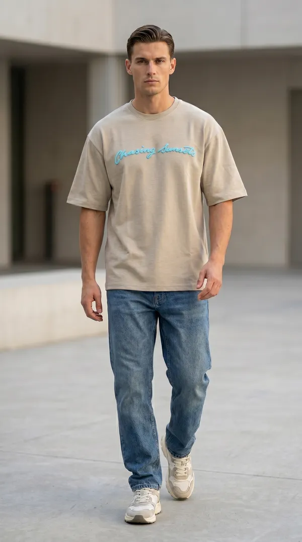 Chasing_Sunsets_Oversized_Tee_–_Ivory_|_Unisex