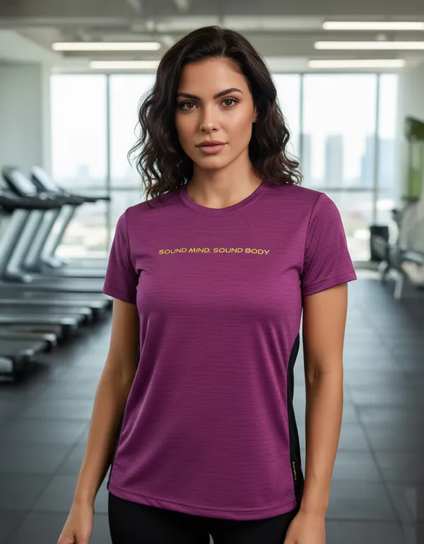 Raspberry_100%_Polyester_Aero_Dry_Sound_Mind_Sound_Body_Activewear_T-Shirt_For_Unisex