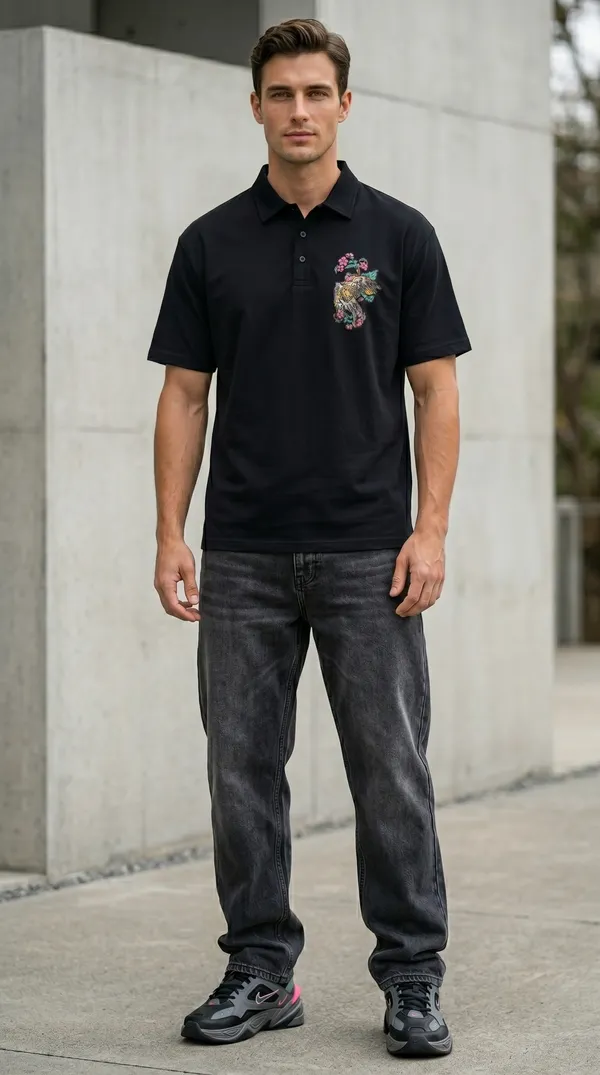 Country_Rave_Polo_–_Black_|_Unisex