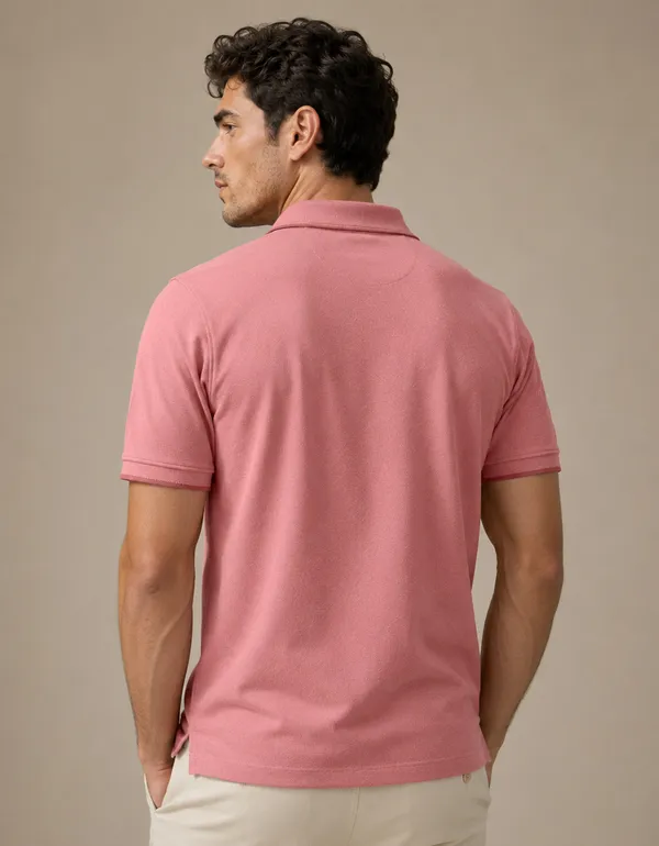 Peach_Club_Polos_T-Shirt_For_Men