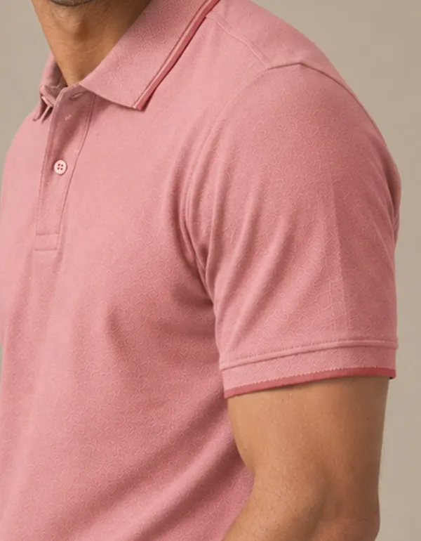 Peach_Club_Polos_T-Shirt_For_Men