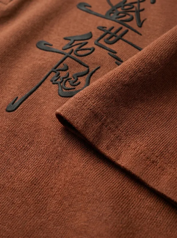 Samurai_Forest_Rave_Polo_–_Tan_Brown_|_Unisex