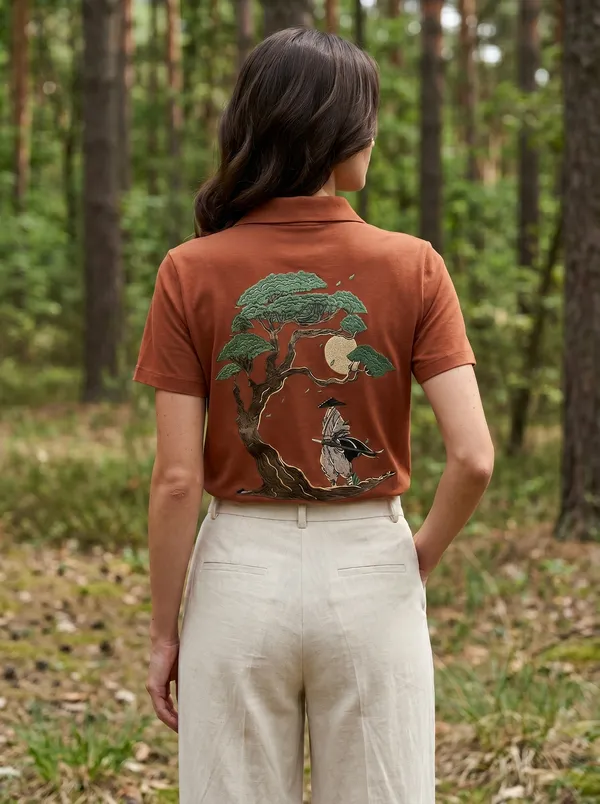 Samurai_Forest_Rave_Polo_–_Tan_Brown_|_Unisex