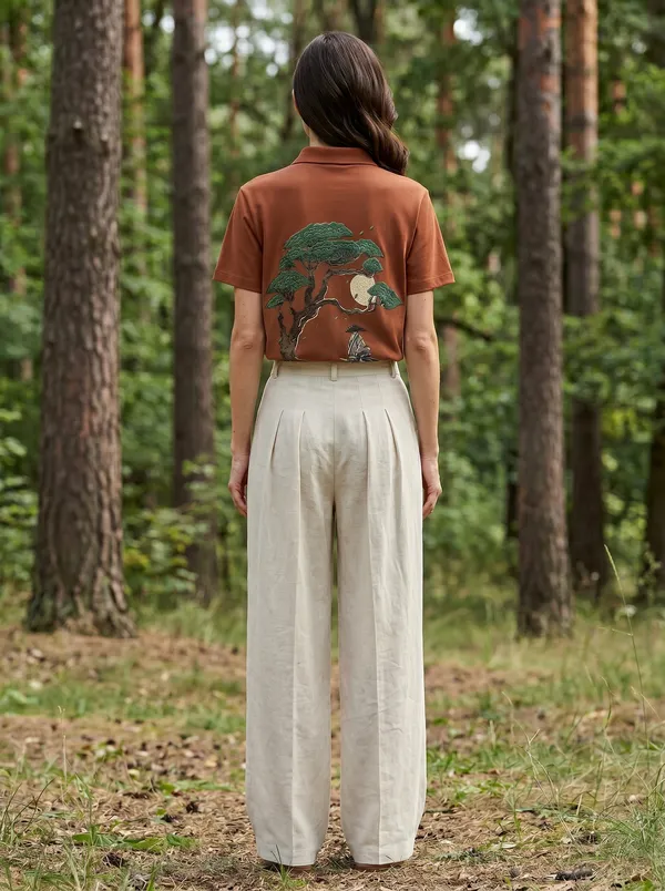 Samurai_Forest_Rave_Polo_–_Tan_Brown_|_Unisex
