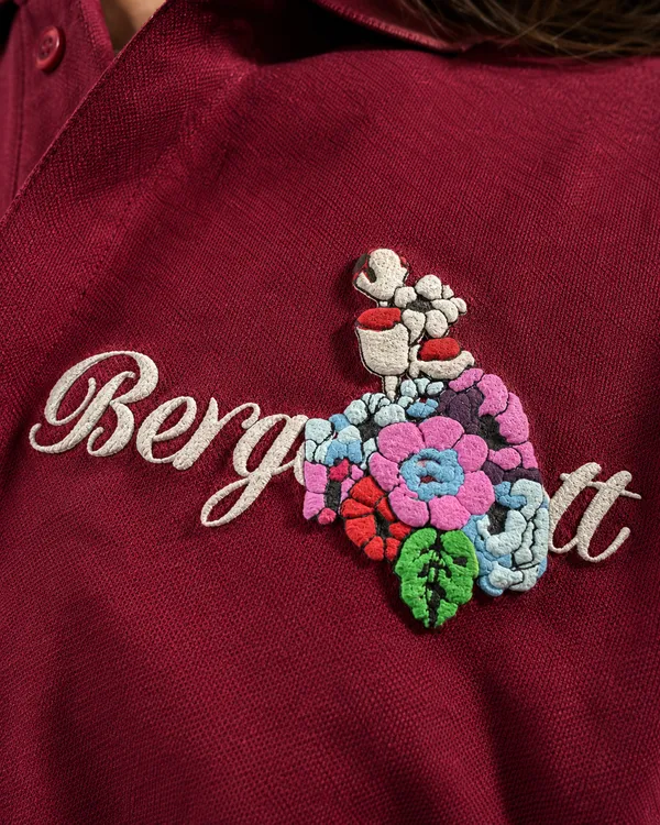 The_Dragon_Blossom_Rave_Polo_|_240_GSM_cotton_rich_fabric_|_Rich_Maroon_|Unisex