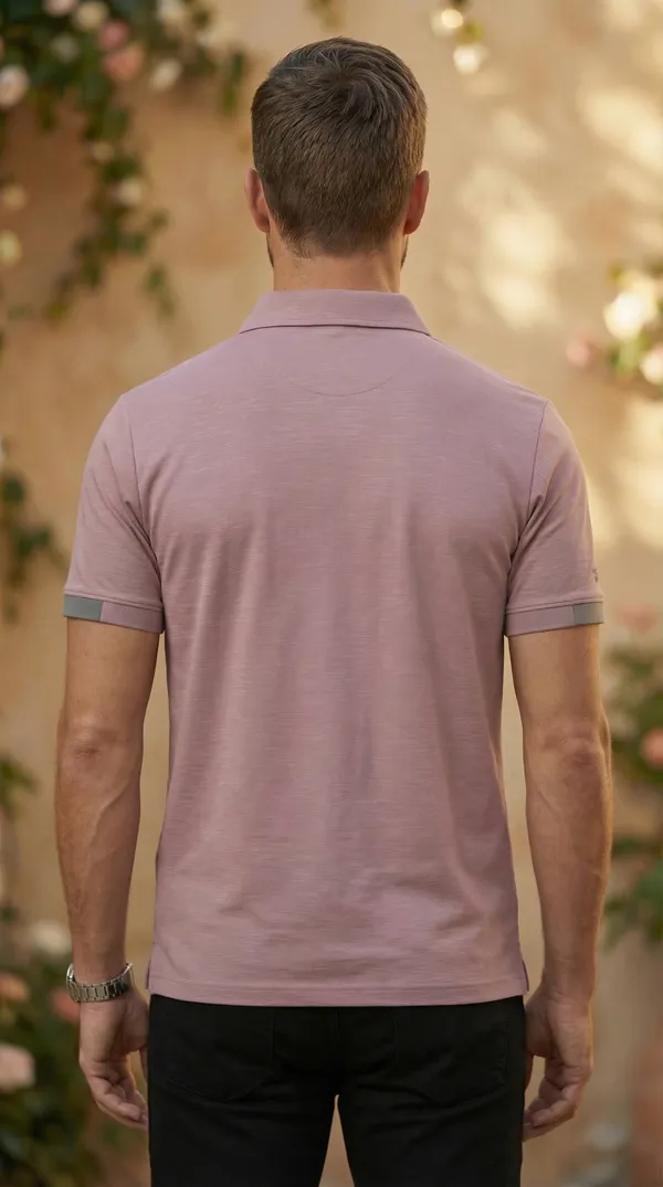 Spanish_Pink_Luxe_Polo_Neck_T_Shirt_For_Men