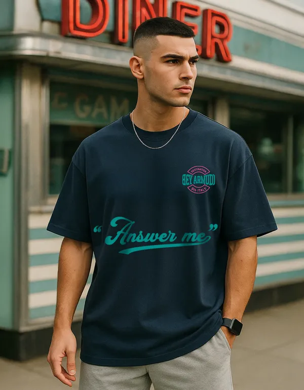 Earthbound_Oversized_Tee_–_Teal_Blue_|_Unisex