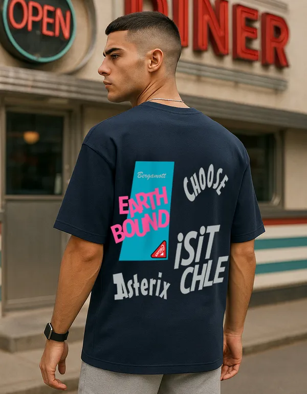 Earthbound_Oversized_Tee_–_Teal_Blue_|_Unisex