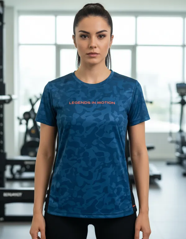 Teal_Blue_100%_Polyester_Aero_Dry_Legends_In_Motion_Activewear_T-Shirt_For_Unisex