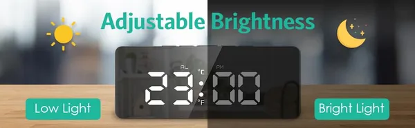 Silver_Plastic_Alaram_Clock_For_Home_Improvement