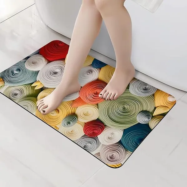 Multicolour_Rubber_Door_Mat_For_Home_Improvement_(Pack_Of_3)