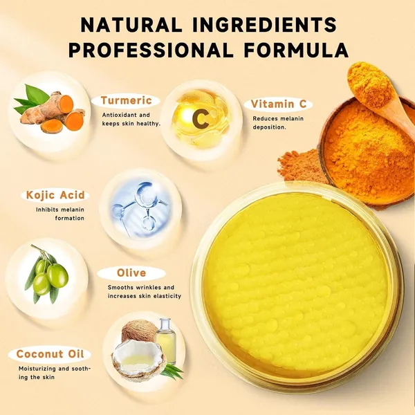 Yellow_Non-Woven_Fiber_Or_Cotton_Turmeric_Kojic_Acid_Face_Pad_For_Women
