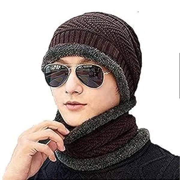 Black_Wool_Woolen_Cap_For_Unisex