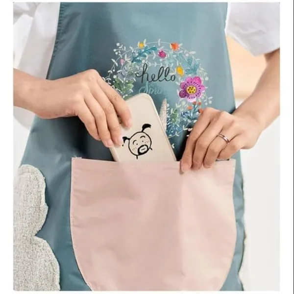 Multicolour_Polyvinyl_Chloride_Kitchen_Apron_For_Unisex