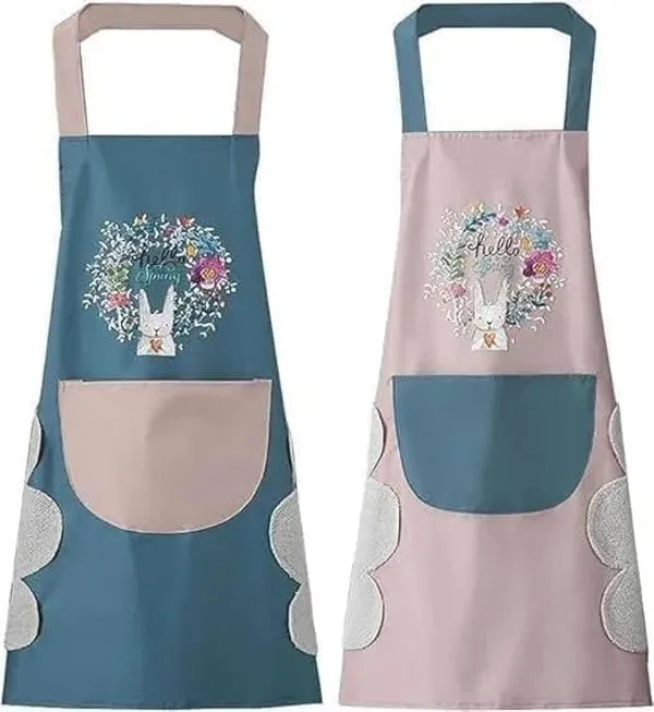 Multicolour_Polyvinyl_Chloride_Kitchen_Apron_For_Unisex