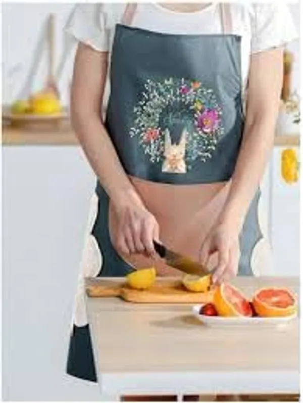 Multicolour_Polyvinyl_Chloride_Kitchen_Apron_For_Unisex