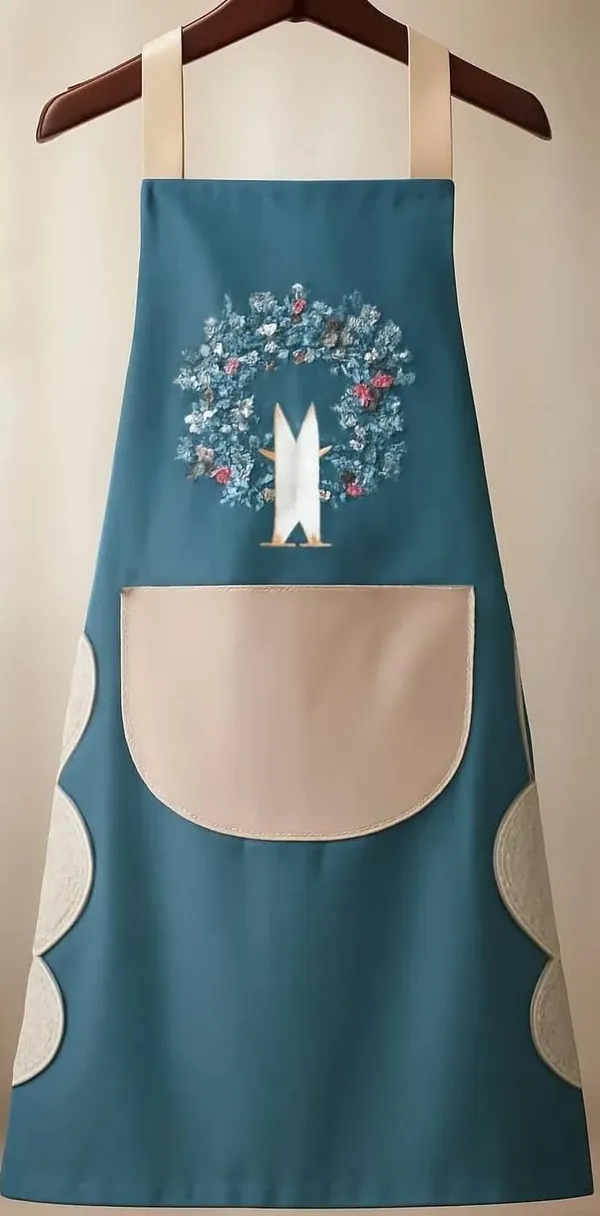 Multicolour_Polyvinyl_Chloride_Kitchen_Apron_For_Unisex