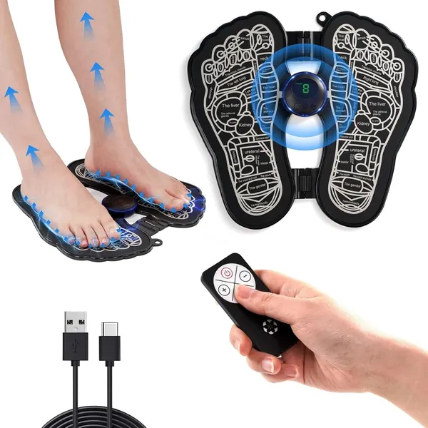 Black_Plastic_Ems_Foot_Massager_For_Home_Improvement