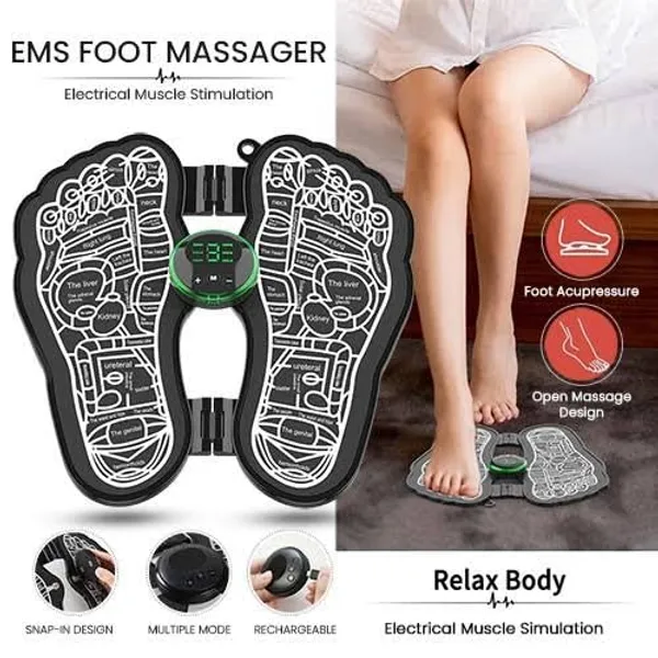 Black_Plastic_Ems_Foot_Massager_For_Home_Improvement