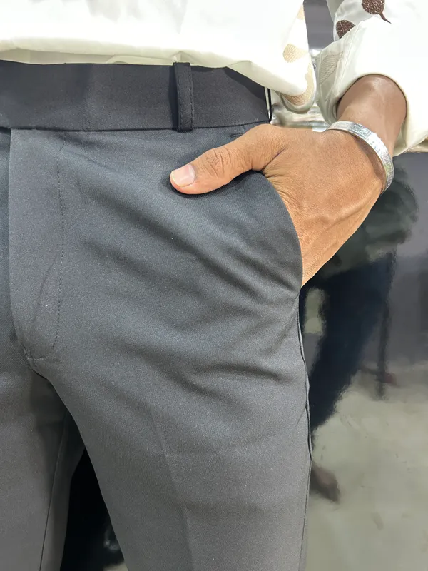 Black_Lycra_Boot_Cut_Pant_For_Men