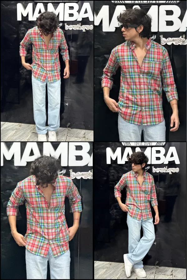 Men’s_Multicolor_Classy_Checked_Casual_Cotton_Shirt